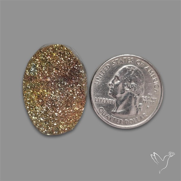 Spectropyrite Druzy Rainbow