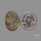 Spectropyrite Druzy Rainbow