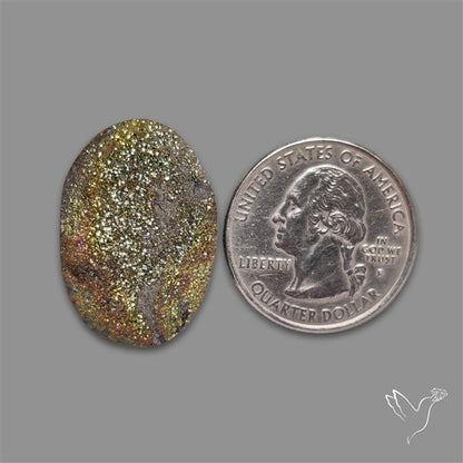 Spectropyrite Druzy Rainbow