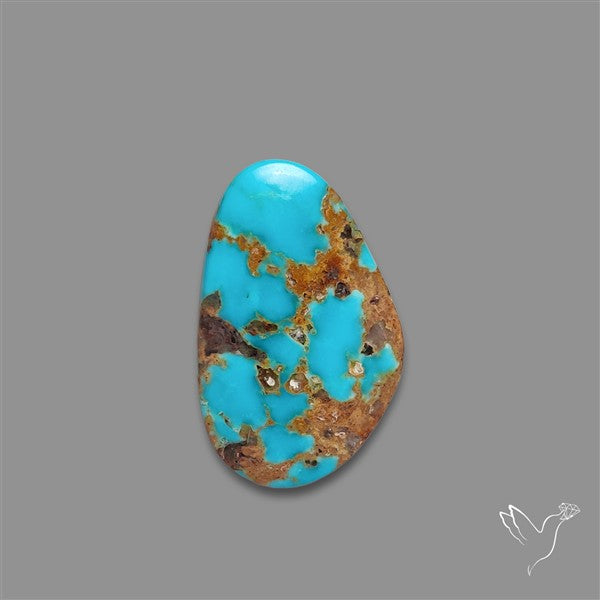 Number 8 Mines Turquoise Cabochon