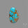Number 8 Mines Turquoise Cabochon