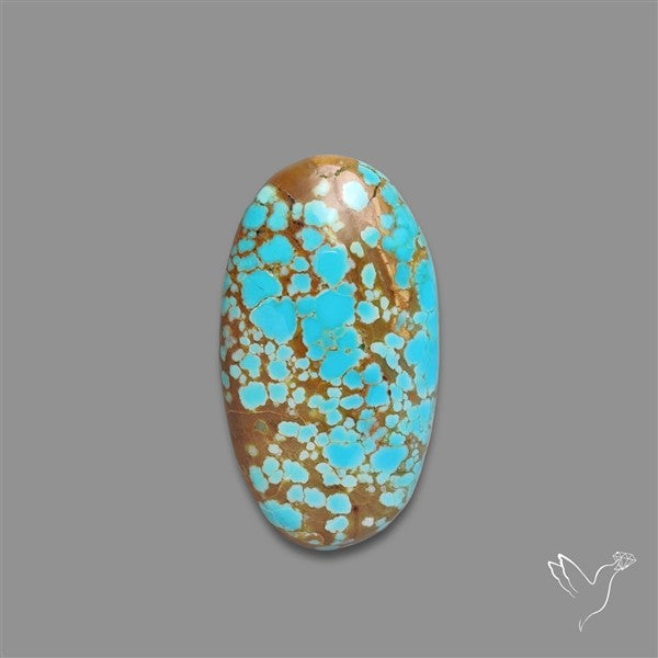 Number 8 Mines Turquoise Cabochon