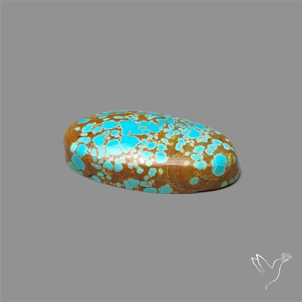 Number 8 Mines Turquoise Cabochon