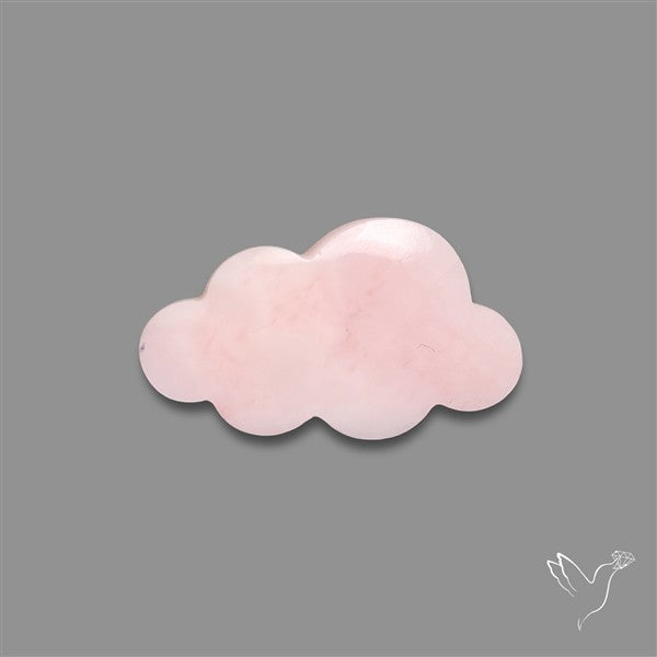 Peruvian Pink Opal Cloud Carving