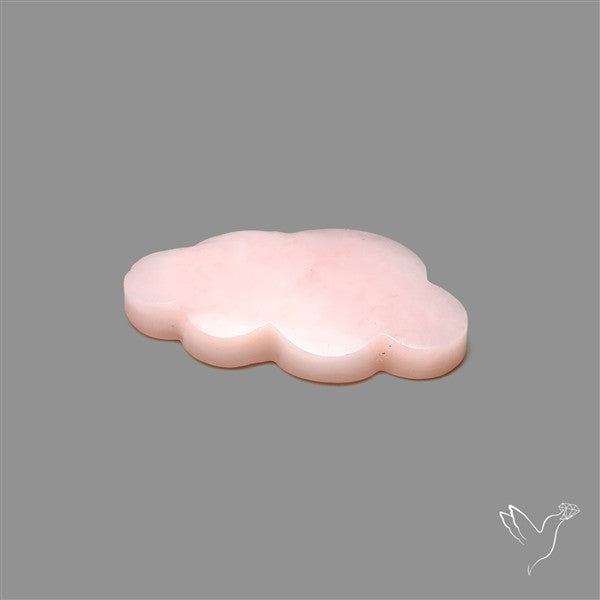 Peruvian Pink Opal Cloud Carving