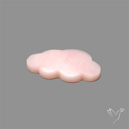 Peruvian Pink Opal Cloud Carving