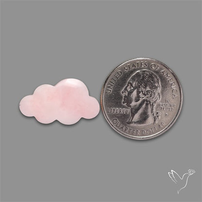 Peruvian Pink Opal Cloud Carving