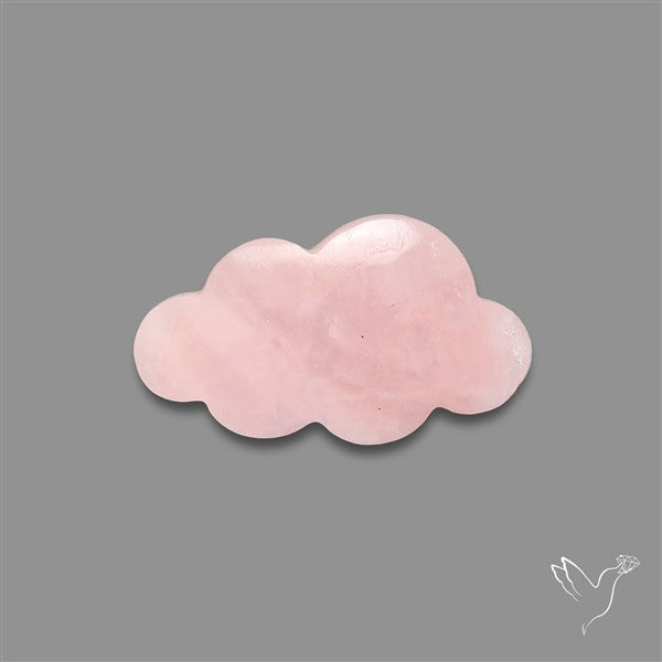Peruvian Pink Opal Cloud Carving