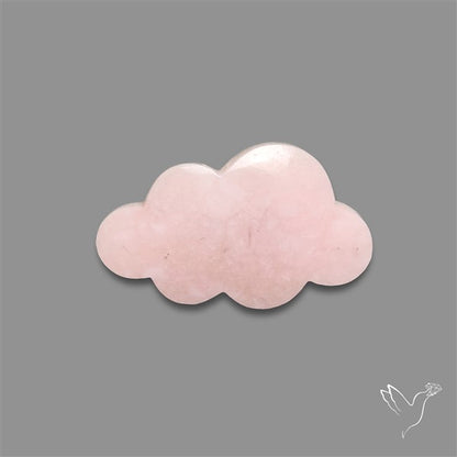 Peruvian Pink Opal Cloud Carving