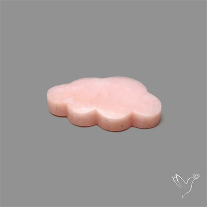 Peruvian Pink Opal Cloud Carving