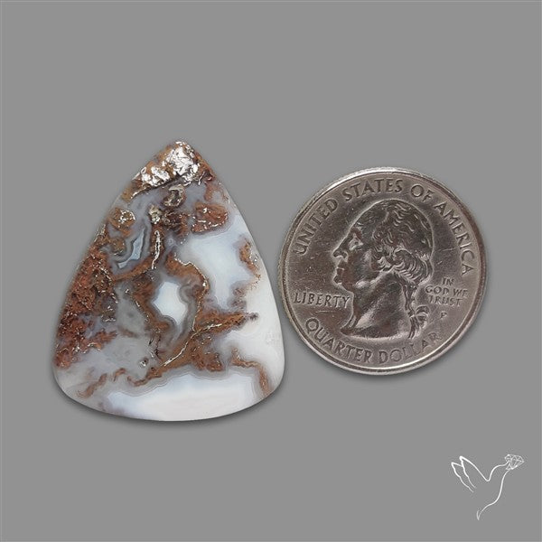 Moss Agate Cabochon