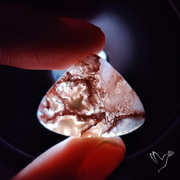 Moss Agate Cabochon