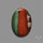 Bi-color Bloodstone Cabochon