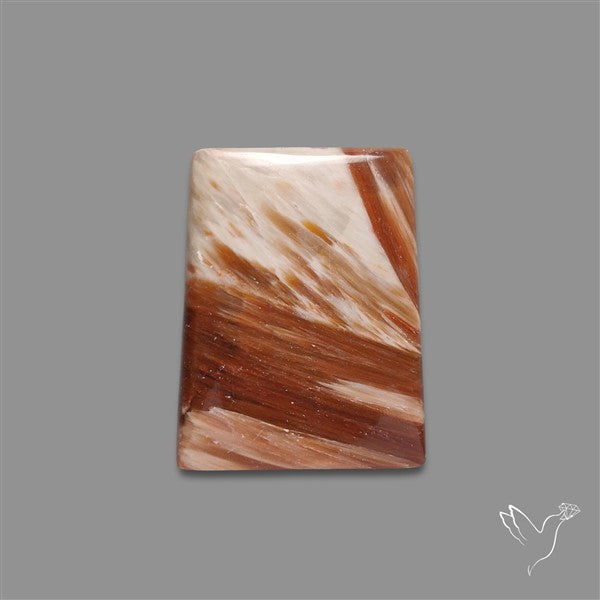 Orange-Brown Calcite Cabochon