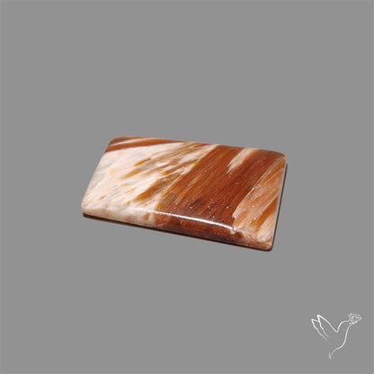 Orange-Brown Calcite Cabochon