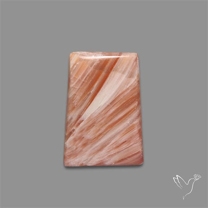 Orange-Brown Calcite Cabochon