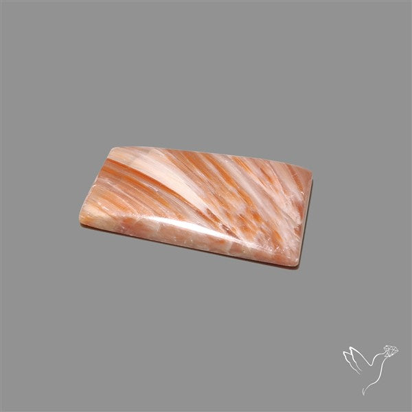 Orange-Brown Calcite Cabochon
