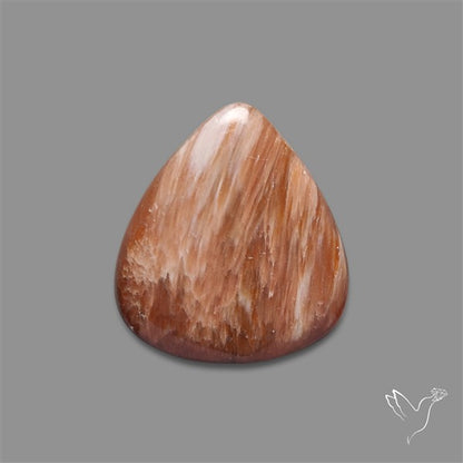 Orange-Brown Calcite Cabochon