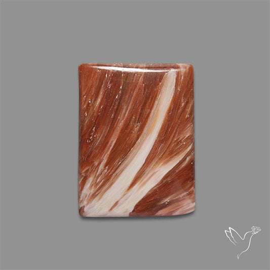 Orange-Brown Calcite Cabochon