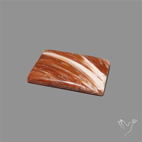 Orange-Brown Calcite Cabochon
