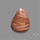 Orange-Brown Calcite Cabochon