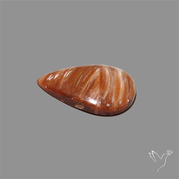 Orange-Brown Calcite Cabochon