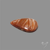 Orange-Brown Calcite Cabochon