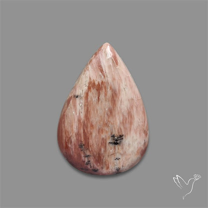 Orange-Brown Calcite Cabochon