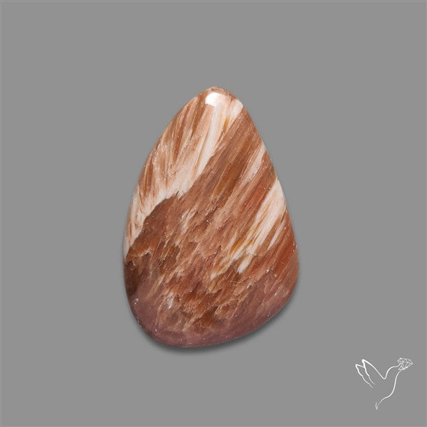 Orange-Brown Calcite Cabochon