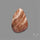 Orange-Brown Calcite Cabochon