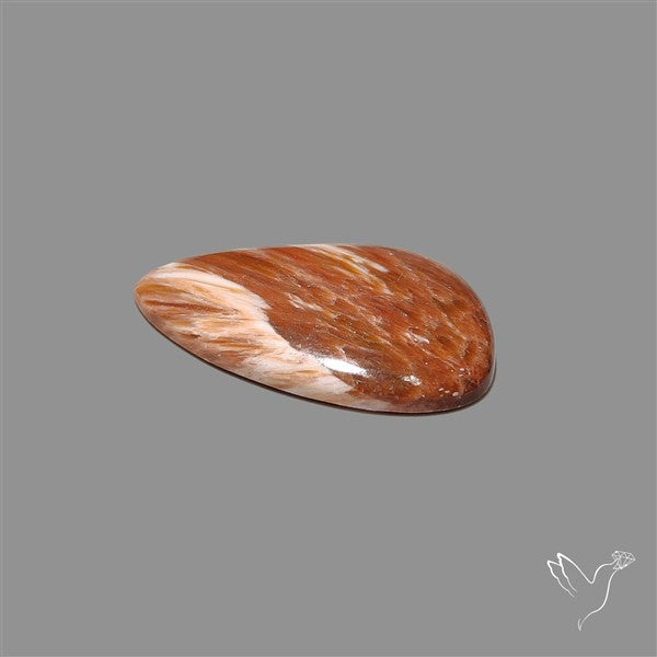 Orange-Brown Calcite Cabochon