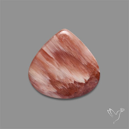 Orange-Brown Calcite Cabochon