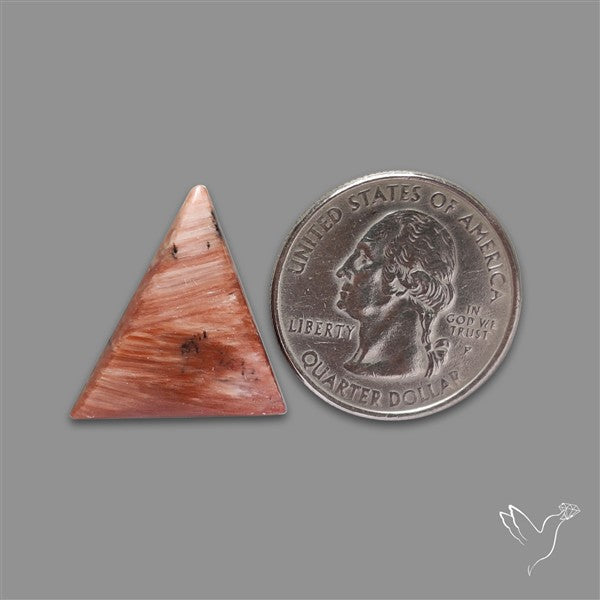 Orange-Brown Calcite Cabochon
