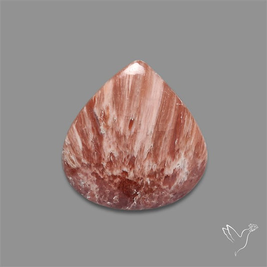 Orange-Brown Calcite Cabochon