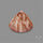 Orange-Brown Calcite Cabochon