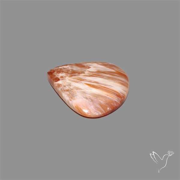 Orange-Brown Calcite Cabochon