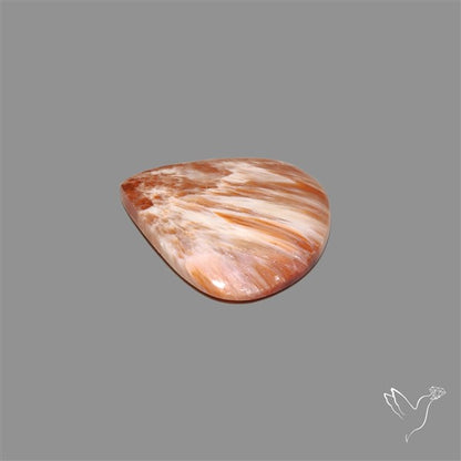 Orange-Brown Calcite Cabochon