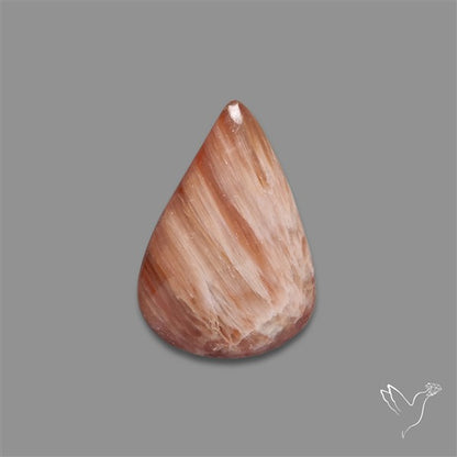 Orange-Brown Calcite Cabochon