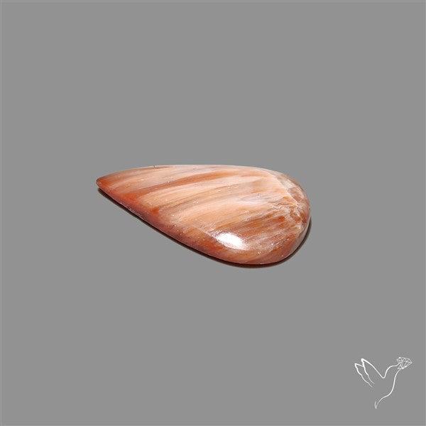 Orange-Brown Calcite Cabochon