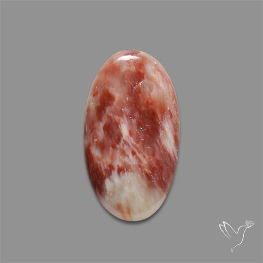 Orange-Brown Calcite Cabochon
