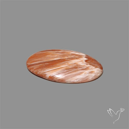 Orange-Brown Calcite Cabochon