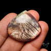 Bloodshot Iolite Sunstone Cabochon with Green Tourmaline Inclusion