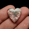 Bloodshot Iolite Sunstone Cabochon with Green Tourmaline Inclusion