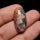Bloodshot Iolite Sunstone Cabochon with Green Tourmaline Inclusion