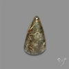 Lodolite Garden Quartz with Golden Rutile Inclusions Cabochon (Raw Backs)