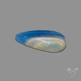 Aquatine Lemurian Calcite Cabochon