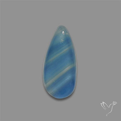 Aquatine Lemurian Calcite Cabochon