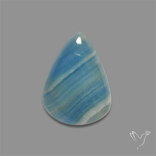 Aquatine Lemurian Calcite Cabochon