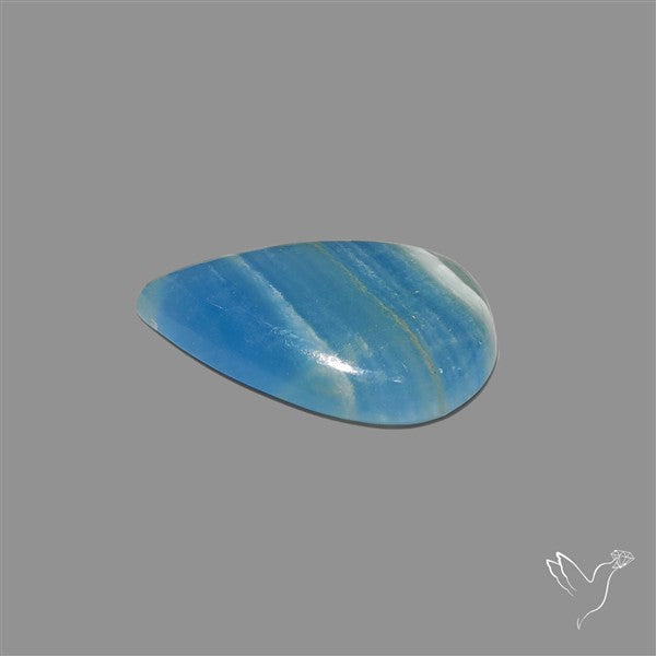 Aquatine Lemurian Calcite Cabochon