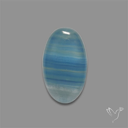 Aquatine Lemurian Calcite Cabochon
